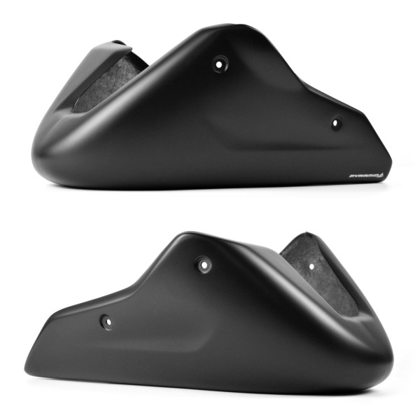 Pyramid Plastics Pyramid belly pan | matte black | kawasaki z 650 2020>current